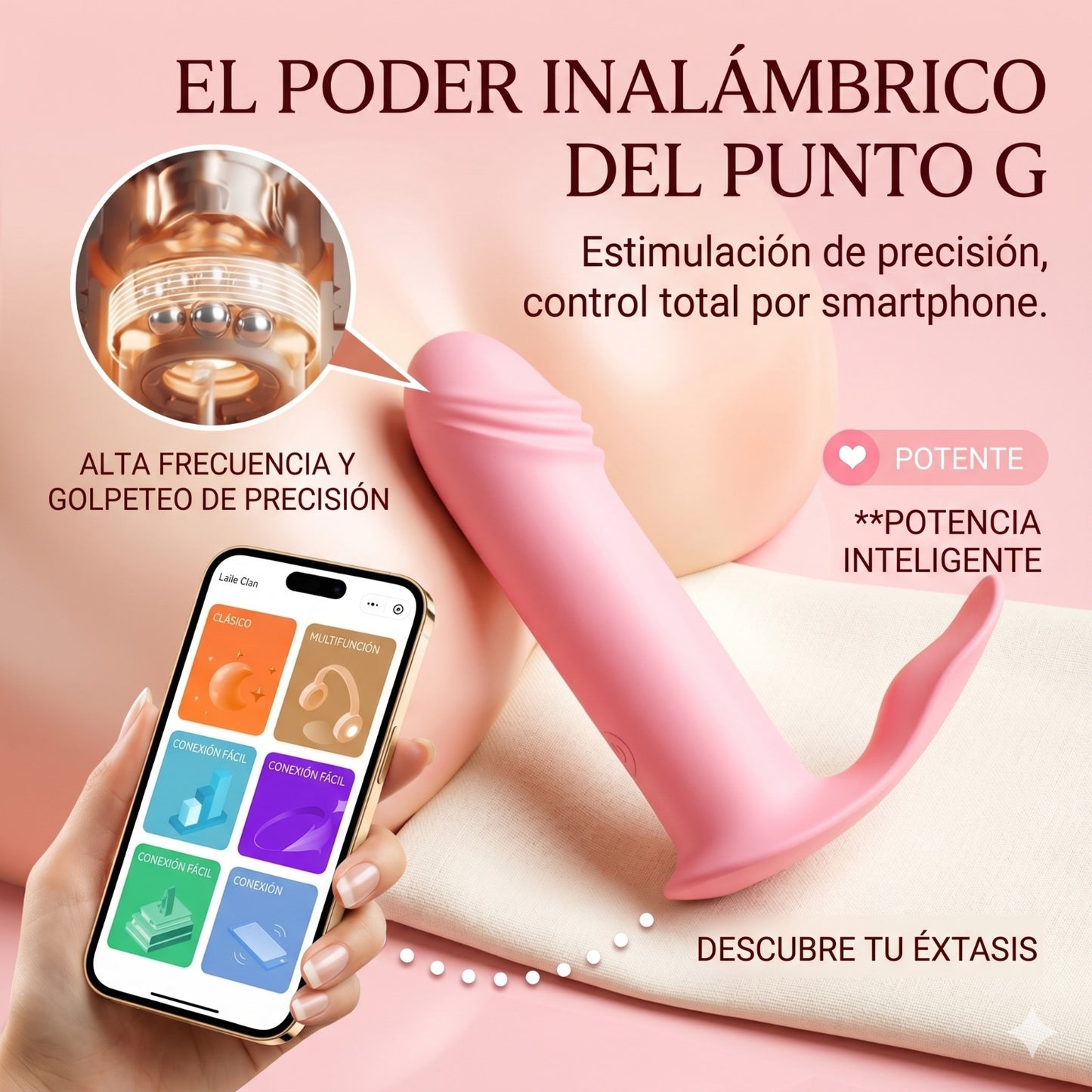 VIBRADOR PUNTO G INALAMBRICO
