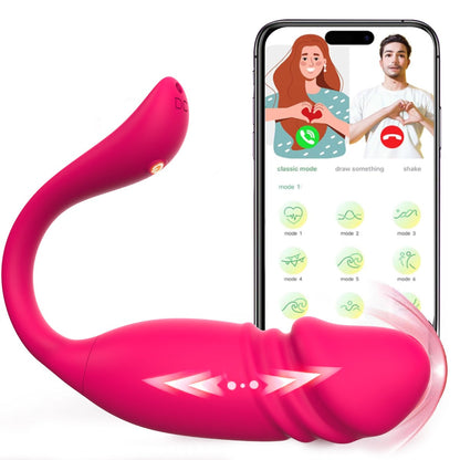 VIBRADOR CON CONTROL REMOTO APP