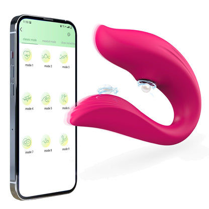 VIBRADOR EROTICO EN U CONTROL