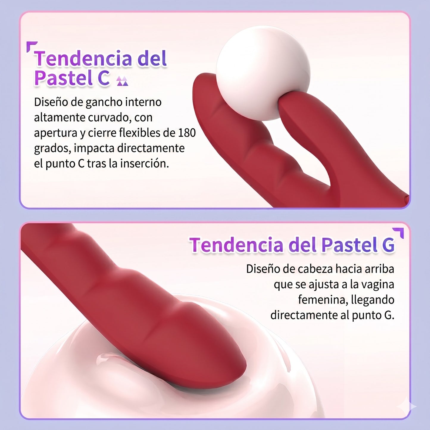VIBRADOR DE CONEJO SILICONA