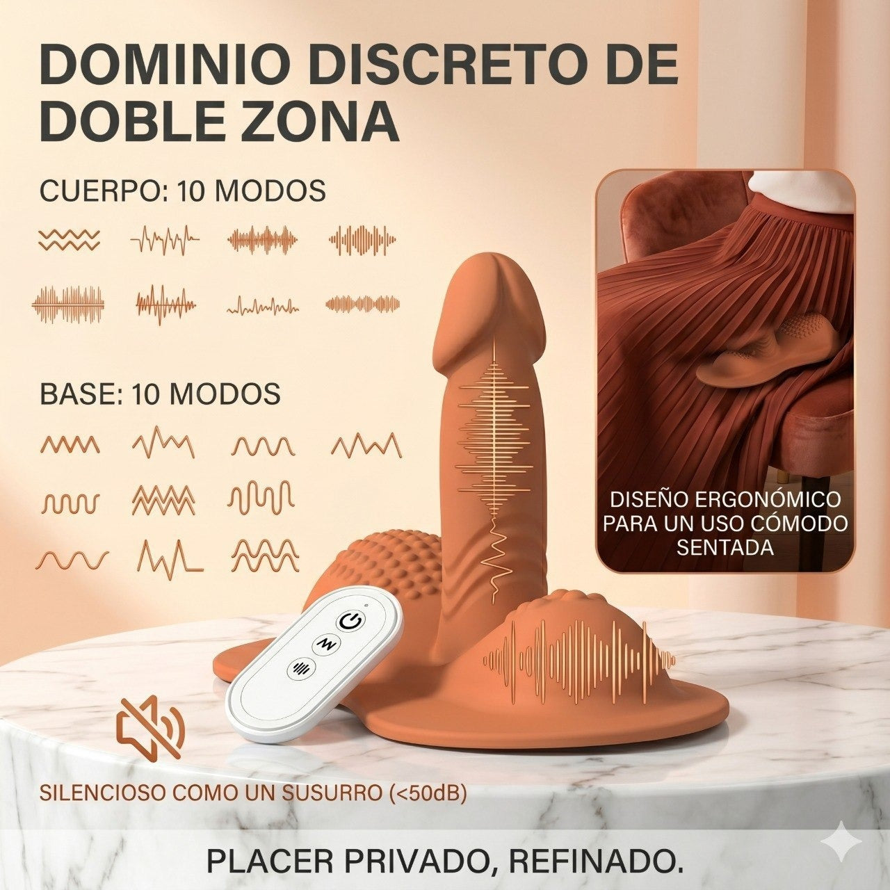 VIBRADOR TEXTURA REAL PUNTO G