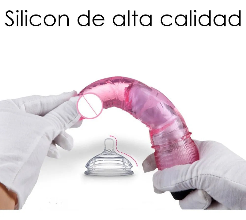 CONSOLADOR VIBRADOR REALISTA D01077R