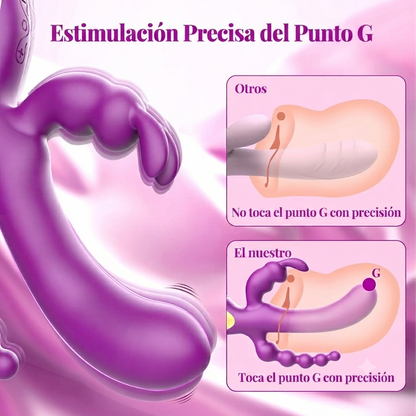 CONEJO VIBRADOR DOBLE ESTIMULO
