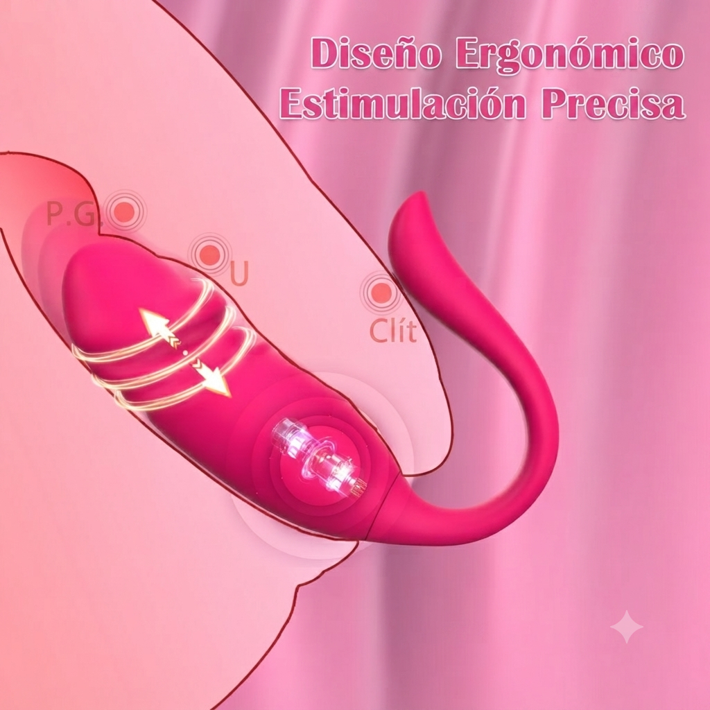 VIBRADOR CON CONTROL REMOTO APP