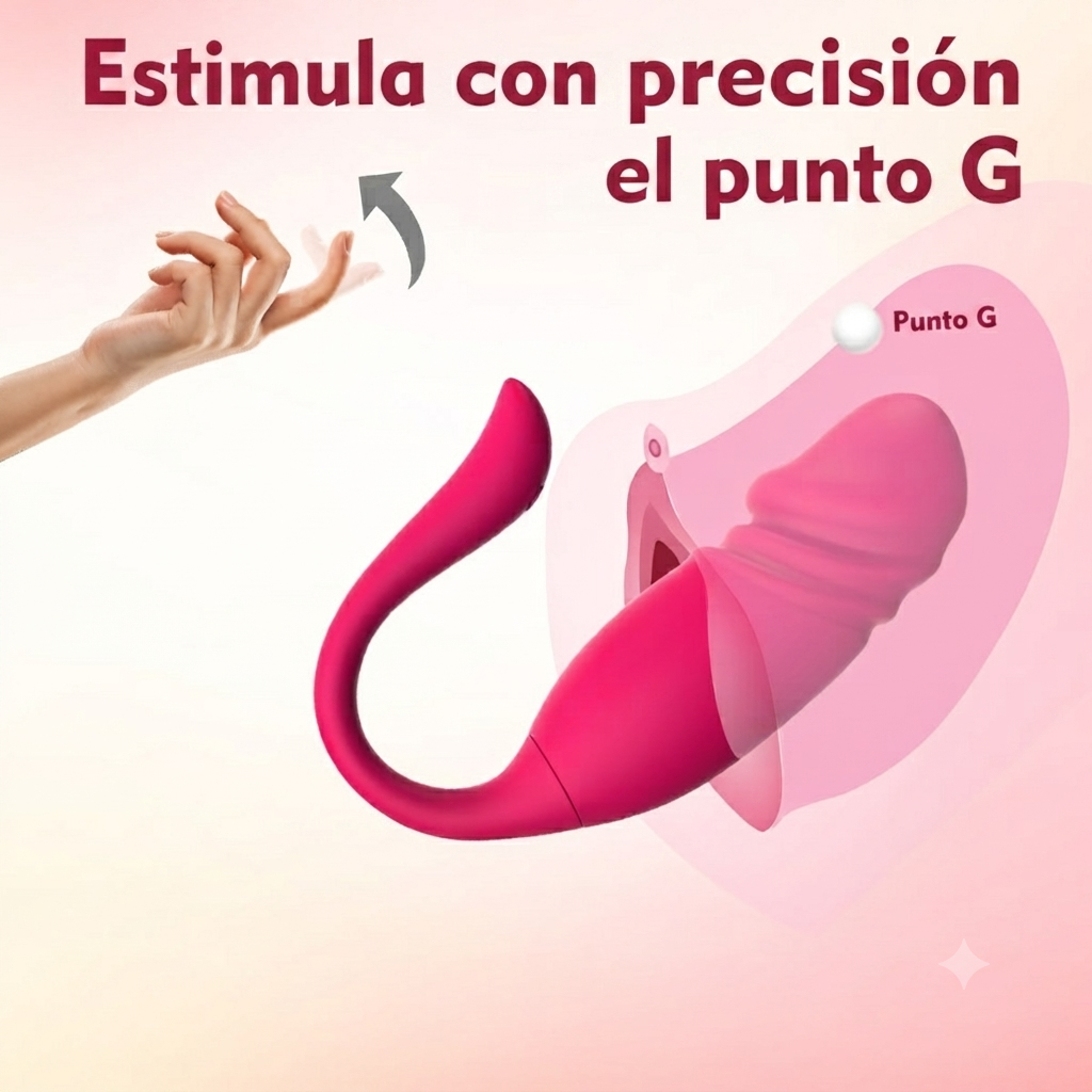 VIBRADOR CON CONTROL REMOTO APP