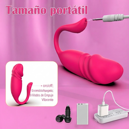 VIBRADOR CON CONTROL REMOTO APP